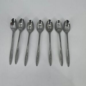 Superior Stainless USA Vibrant Iced Ted Spoons 7 Piece